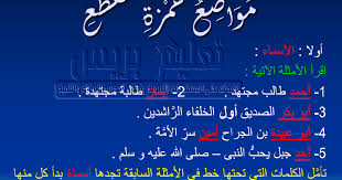دروس رقمية رائعة في قواعد اللغة العربية لجميع الأسلاك والأقسام