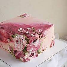 A lovely braided border adds style and texture and there's even plenty of room for a piped birthday message or candles! 57 Square Oblong Cakes Ideas Cake Decorating Square Cakes Rectangle Cake