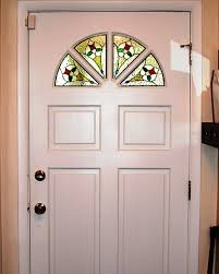Homedecor Traditional Homedecor Half Round Allen Design Stainedglass Door Custom Made Beautiful C In 2020 Stained Glass Stained Glass Window Panel Beveled Glass