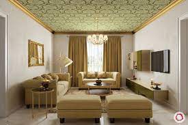 Yellow is synonymous to fun, optimism and excitement. Hall Ceilings That Make A Statement