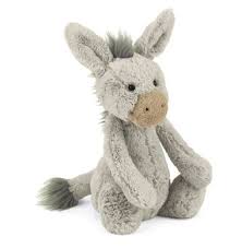 Bashful Donkey Medium Jellycat Jellycat Stuffed Animals Teddy Bear Stuffed Animal Cute Donkey