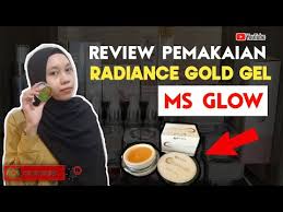 Testimoni serum gold ms glow asli serta cara pakai, review dan manfaat. Review Radiance Gold Gel Ms Glow Review Pemakaian Skincare Youtube