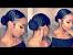 Baddie Slick Back Bun