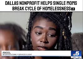 Dallas nonprofit helps single moms break cycle of homelessness  #ericjaystreetnews 🎥NBC DFW