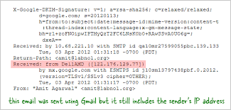 How To Find The Sender's Location In Gmail - Digital Inspiration