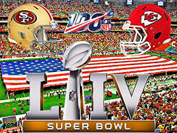 Et kickoff time on sunday, february 2. Super Bowl 54 San Francisco 49ers Vs Kansas City Chiefs 1 4 Sheet Party Cake Topper Amazon In Home Kitchen