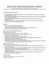 truck driver resume sample awesome