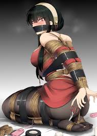 Hottest Spy x Family bondage - Yor Forger tied gallery