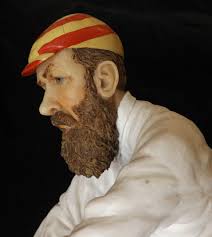 DENNIS FAIRWEATHER COLLECTION W. G. GRACE LARGE 13" FIGURINE.