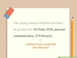 How To Cite An Interview Harvard Style 10 Steps With Pictures
