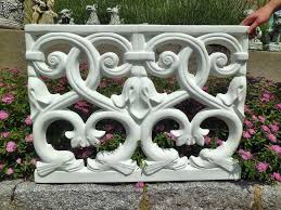 Ro 8033 Form Zaunelement 90x80cm Stabile Kunststoffform Fur Betonzaun Element Betonzaun Giessformen Fur Beton Zaun