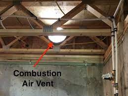 The Problem Of Getting Air For Atmospheric Combustion Appliances Energy Vanguard