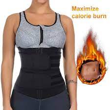 Hughdy Waist Trainer Belt For Women Waist Cincher Trimmer Slimming Body Shaper Belt Sport Girdle Belt Buy Online In Cameroon At Desertcart 199816312