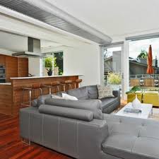 Browse living room furniture sets in silver and slate, with chair, table, and sofa options. Gray Leather Couch Houzz