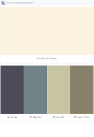 Vanilla Ice Cream Shadow Montpelier Mesquite Passion Vine Cream Paint Colors Outside House Colors Cream Wall Paint