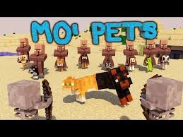 After hitting the bottom of the game's rather shallow tech tree, there's only so much fun to be had building things out of blocks. Minecraft Mo Pets Mod Showcase Baby Pets Dogcatplus Minions Http Www Kittytalent Com Posts Minecraft Mo Pet Minecraft Animal Baby Animals Minecraft