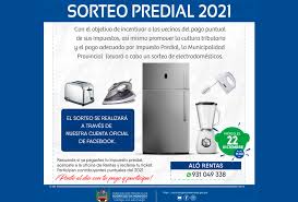 Es el impuesto cuya recaudación, admi nistración y fiscalización corresponde a la municipalidad distrital donde se ubica el predio. E9uprkxy7okrhm