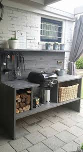 cuisine d ete tout en un cuisine exterieure amenagement cuisine cuisine exterieure diy