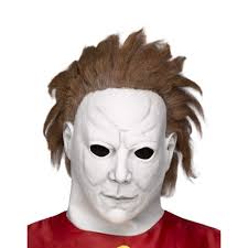Miniature halloween michael myers mask figurine extremely hard to find!