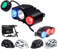 Ultimate Bike Patrol Accessory Package Lights Helmet And Trunk Bag Police Bike Store