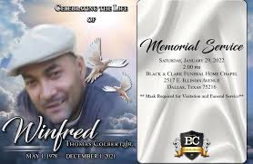 Celebrating the Life of Winfred Thomas Colbert Jr