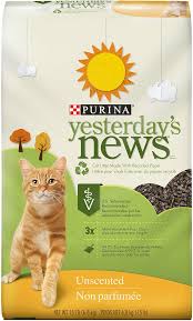 Yesterday S News Original Unscented Non Clumping Paper Cat Litter 15 Lb Bag Chewy Com Paper Cat Litter Rabbit Litter Best Cat Litter