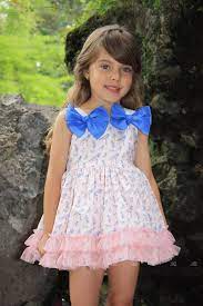 Vestidito para niñas y bebes tejidos en crochet , los mas hermosos diseños. Lappepa Moda Infantil Vestido Nina Estampado Loros Mariposas Missbaby