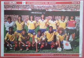 Leicy santos anotó gol y fue figura con el atlético de madrid. Poster Grande Seleccion Colombia Mundial Ital Sold Through Direct Sale 38302893