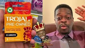 It was owned by several entities, from mis dept church & dwight co. So Trojan Has A Preowned Condom Comedian Shuler King