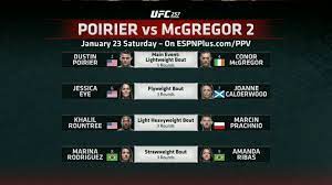 Michael chandler defeats dan hooker via ko/tko at 2:30 of round 1. Ufc 257 Main Card Mma