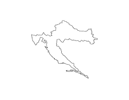 Der europäische verband fordert zuschauer zu. Car Tattoo Aufkleber Kroatien Umriss