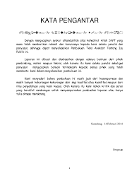 Daftar isi contoh kata pengantar karya ilmiah 2 (format panjang) contoh kata pengantar program kerja bimbingan dan konseling smp kata pengantar. Contoh Kata Pengantar Buku Profil