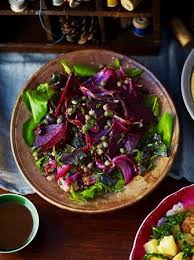 Roasted Beetroot Salad Vegetables Recipes Jamie Oliver Healthydinner Http Groovybeets Com Beetroot Beetroot Recipes Beetroot Salad Vegetable Recipes