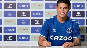 James rodriguez of real madrid c.f., anthony martial of manchester united. Everton Completa El Fichaje De James Rodriguez
