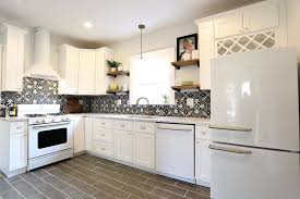 white kitchen cabinets, 4 ways