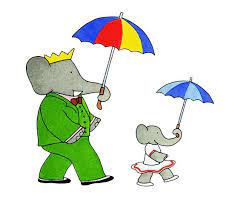 Babar The Elephant Fashion Icon Elephant Illustration Baby Art Favorite Childhood Books