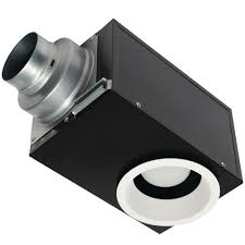 Panasonic exhaust fan 100 cfm led light low profile 4 in. Panasonic Whisper Recessed Architectural Grade 80cfm Ceiling Flush Mount Dimmable Ventilation Exhaust Fan With Led Light Fv 08vre2 The Home Depot Exhaust Fan Fan Light Ventilation Exhaust Fan