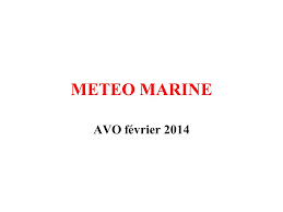Meteo Marine Avo Fevrier Ppt Video Online Telecharger