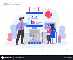 Premium Machine Learning Illustration Download In Png Vector Format Machine Learning Tracking Software Software Support