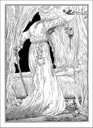 Makes an excellent gift for the gaiman addict in your life. The Sleeper And The Spindle Ink Drawing Illustration Comic Books Art King Coloring Book