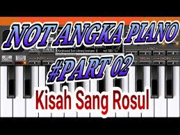 Untuk cara setting angka kalian bisa lihat di gambar atas atau yang saya ketik di bawah ya guys!! Not Angka Kisah Sang Rosul By Not Angka Pianika Part2