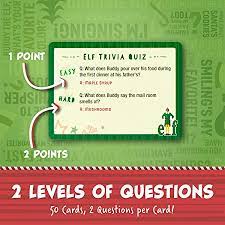 Challenge them to a trivia party! Amazon Com Paladone Buddy The Elf Trivia Quiz Game Elf The Movie Trivia Toys Games