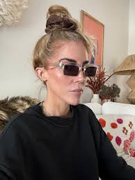 NWT Saint Owen sunglasses in style Grace in color crystal/gray