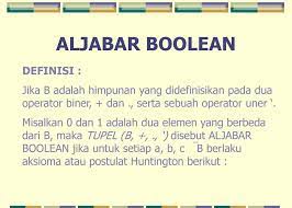 Categories teori elektronika post navigation. Aljabar Boolean Definisi Ppt Download