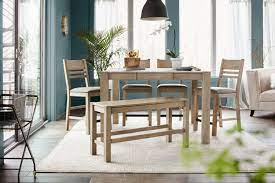 The Tribeca Dining Collection Counter Height Table Upholstered Dining Chairs Value City Furniture