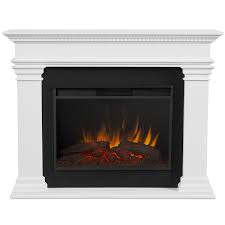 Electric real flame fireplace come with a range of advantages. Real Flame 8090e W Antero Grand Electric Fireplace In White