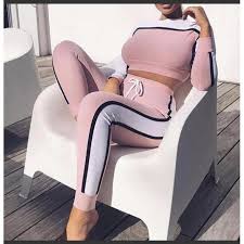 Mini mall has all kinds of casual tracksuit women autumn lounge wear jogging femme two piece pants set plus size two piece set top and pants,polka dot skirt high waist slim mid length skirt summer umbrella skirt fashion saia midi jupe femme clothes for women,large size women's casual versatile suit new fashionable two piece set pant suit ensemble femme survetement costumes for women and more. Fashion Ensemble Jogging Sexy Femme Rose Blanc Noir Prix Pas Cher Jumia Ci