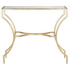 Safavieh Alphonse Clear Modern Console Table Lowes Com Console Table Modern Console Tables Modern Console