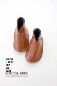 I have free patterns for 17 purses, handbags, and other bags. Diy Leather Baby Boy Boots Free Pattern Tutorial Delia Creates 19 Baby Shoes Diy Pattern Baby Boy Boots Baby Shoes Diy