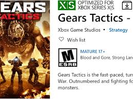 Gears Tactics For Xbox Appears In The Microsoft Store Along With New Xbox Series X And S Categories Onmsft Com In 2020 Video Games Xbox Xbox Xbox Console